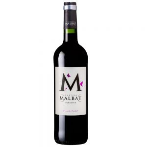 Chateau Malbat  M  Bordeaux Rouge 2019,prix ttc btle de 75 cl  