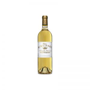 SAUTERNES 1ER GCC CHATEAU RIEUSSEC  2002,  prix ttc btle de 75 cl