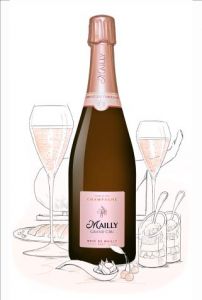 ROSE DE MAILLY, prix ttc btle de 75 cl