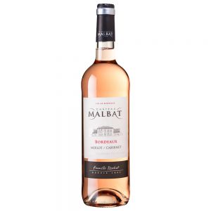 Chateau Malbat L Authentique Bordeaux Rose 2022, prix ttc btle de 75 cl  